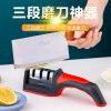 Afilador de cuchillos de 3 segmentos para cocina - Imagen 2